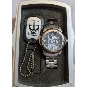 RARE LE 2002 Boba Fett Fossil Watch